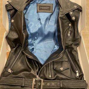 Leather Cult Vest